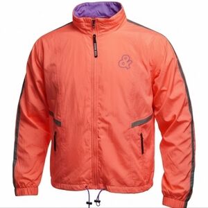 Love & Sports Women's  Neon Woven Track Jacket XXL - NWT